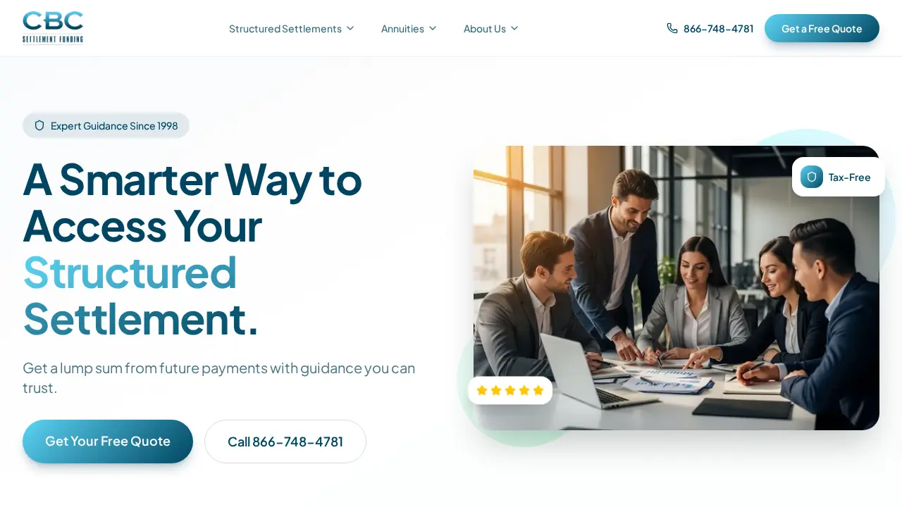 CBC Settlement Funding page
