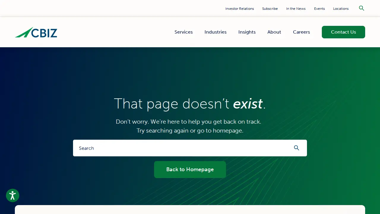 CBIZ website