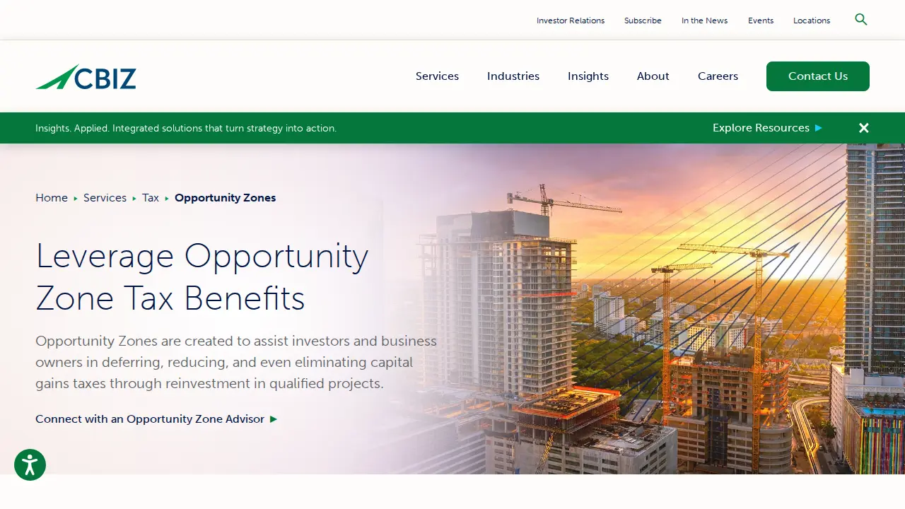 CBIZ page