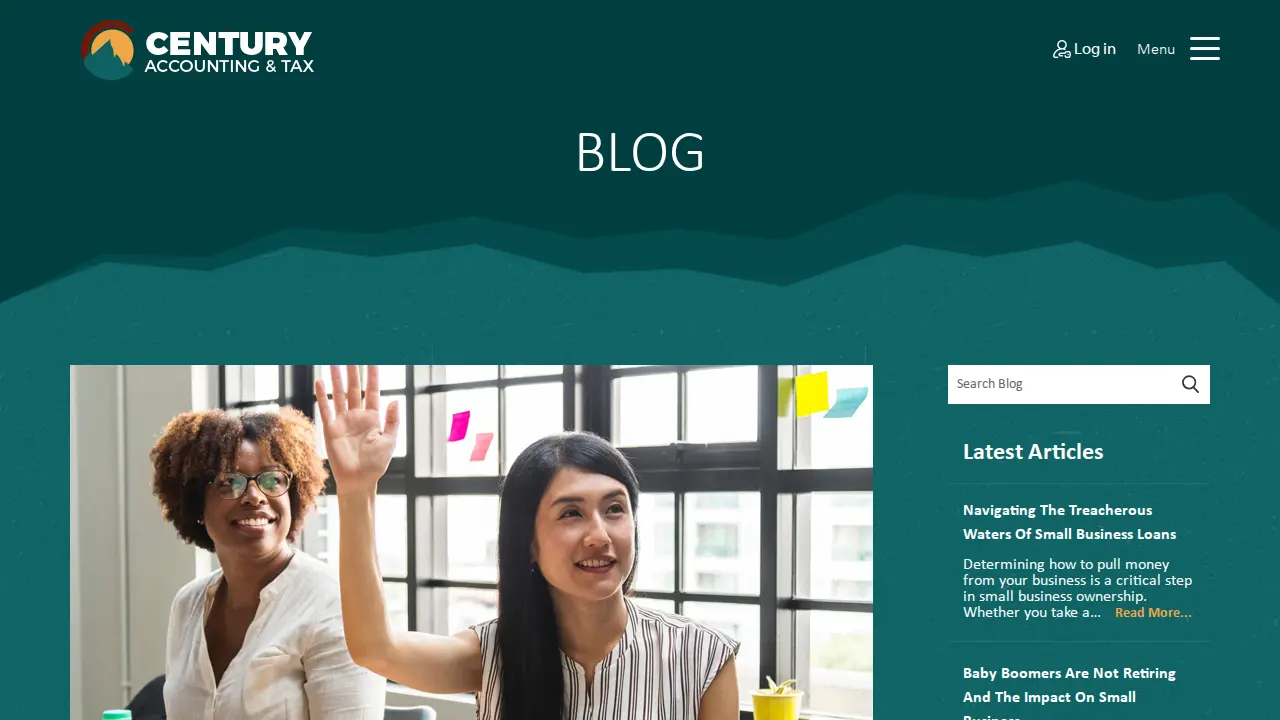 Century Accounting & Tax page