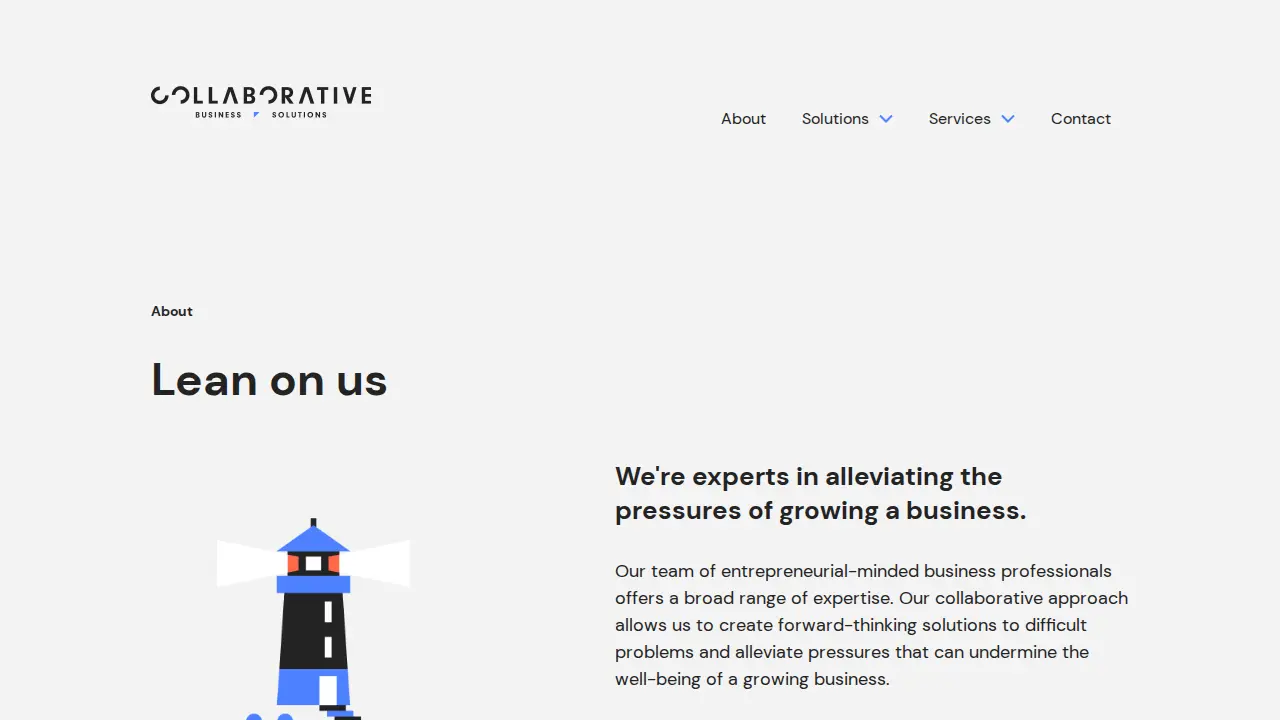 Collaborative Business Solutions, LLC page