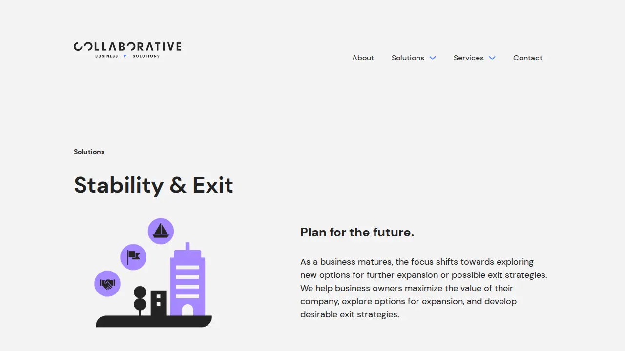 Collaborative Business Solutions, LLC page