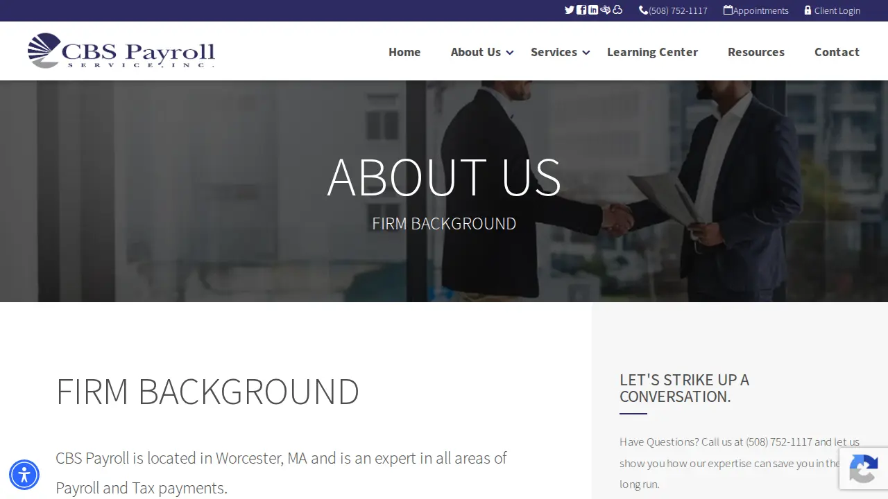 CBS Payroll Service, Inc page