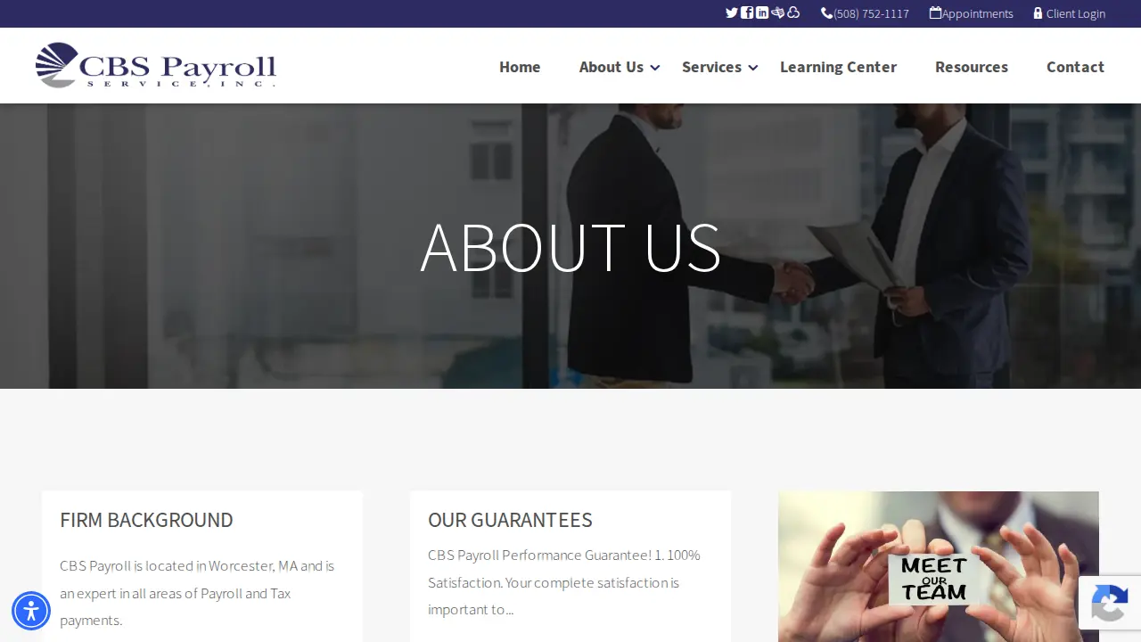 CBS Payroll Service, Inc page
