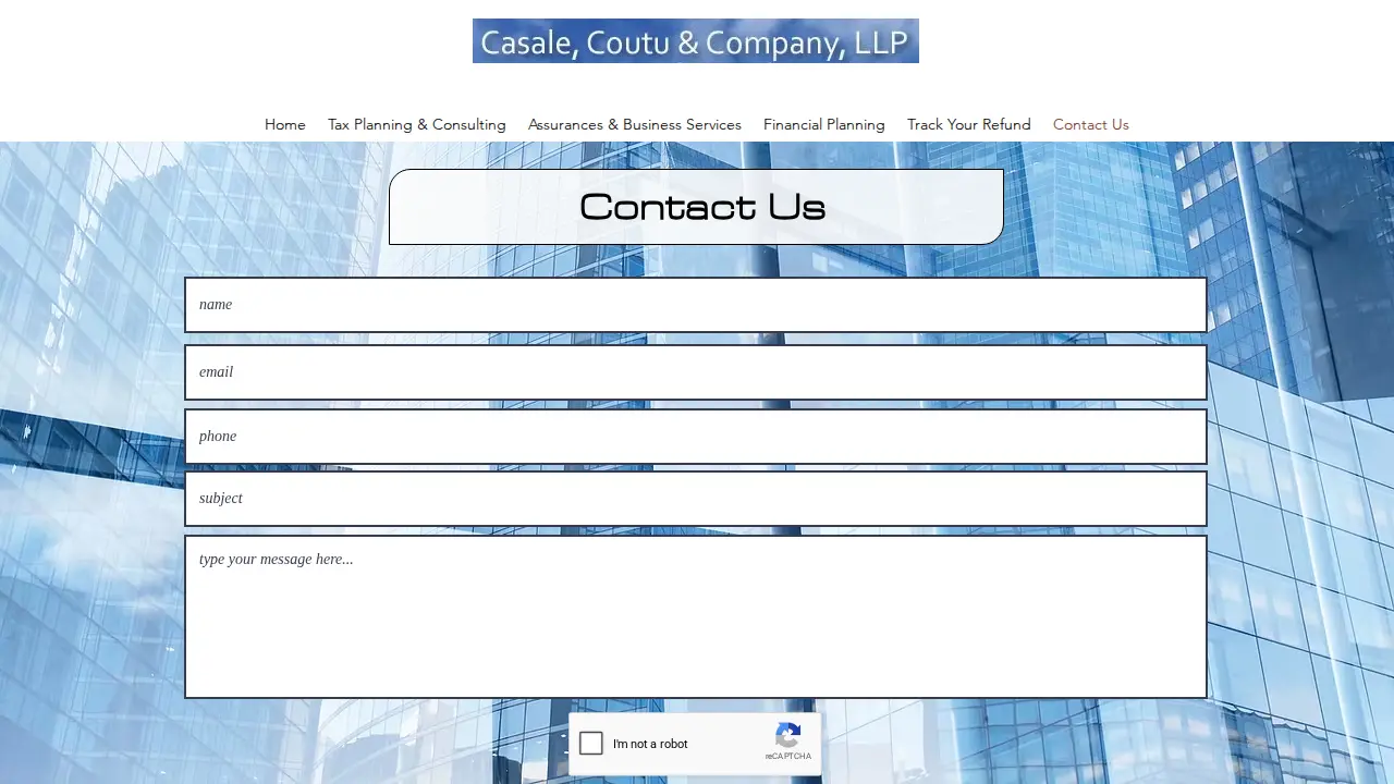 Casale Coutu & Company page