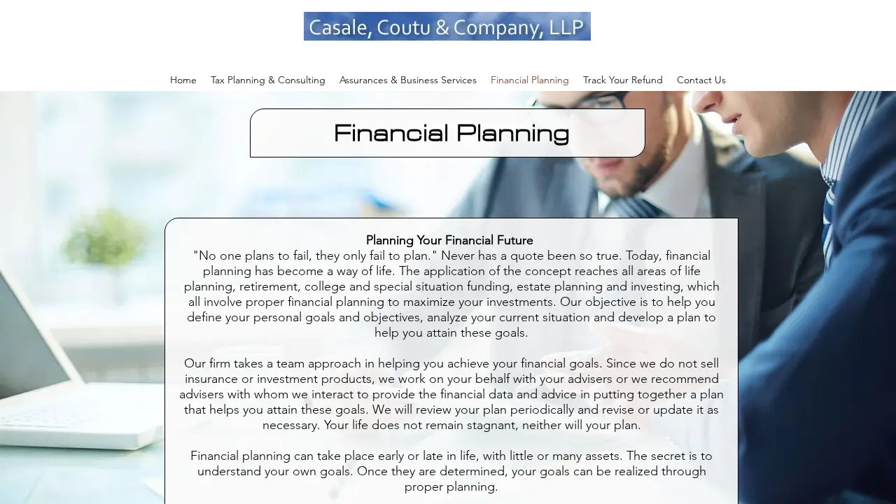 Casale Coutu & Company page