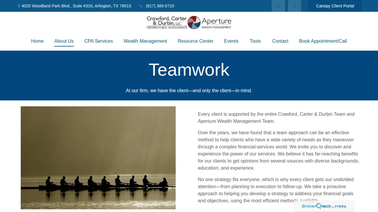 Crawford, Carter & Durbin, LLC page
