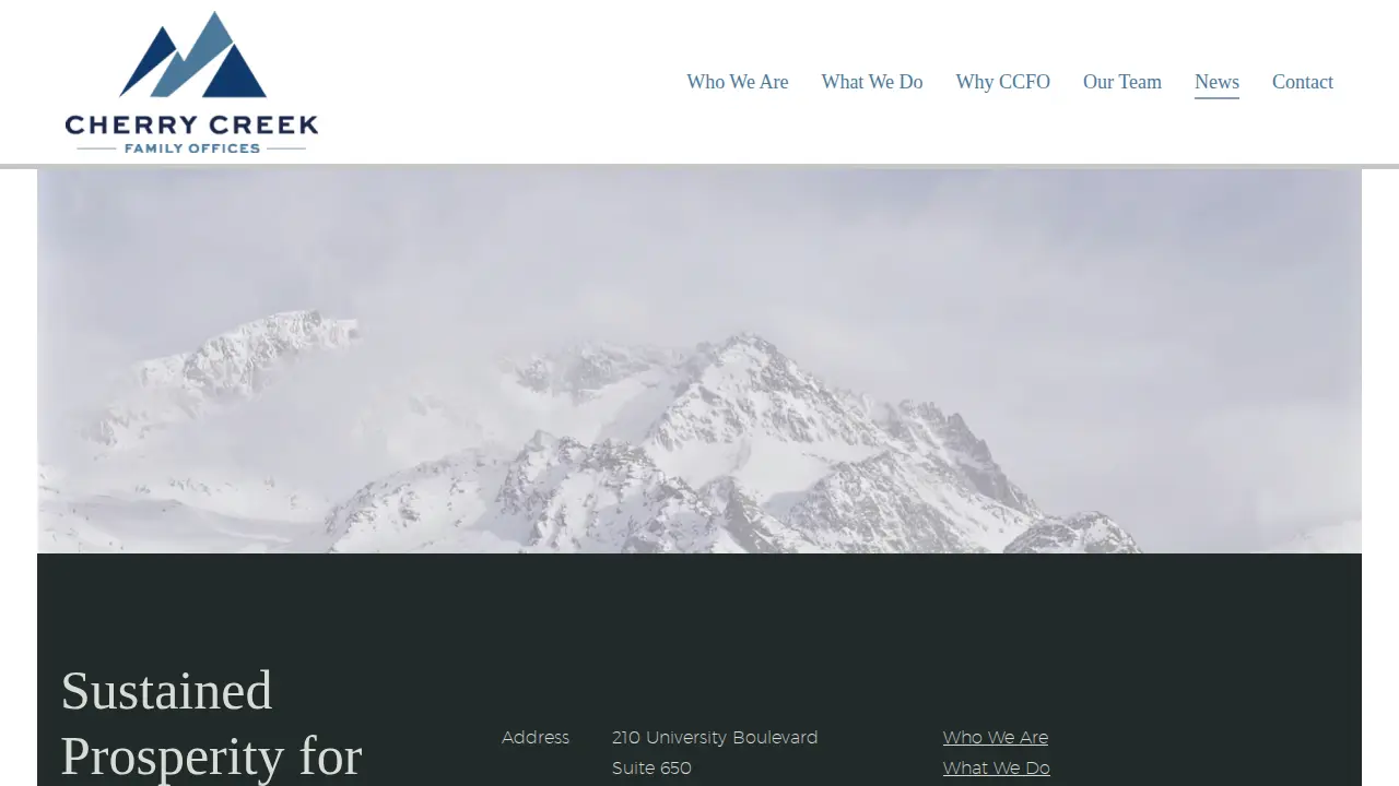 Cherry Creek Family Offices page