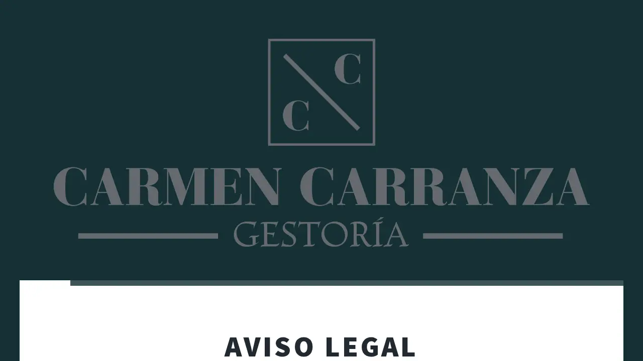 Gestoría Carmen Carranza page
