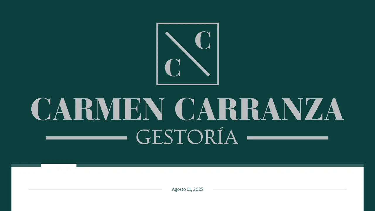 Gestoría Carmen Carranza page