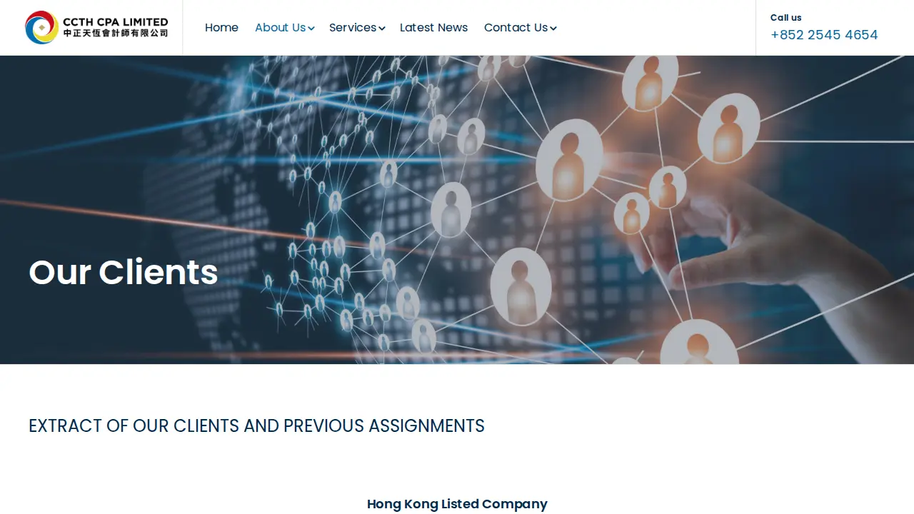 CCTH CPA Limited page