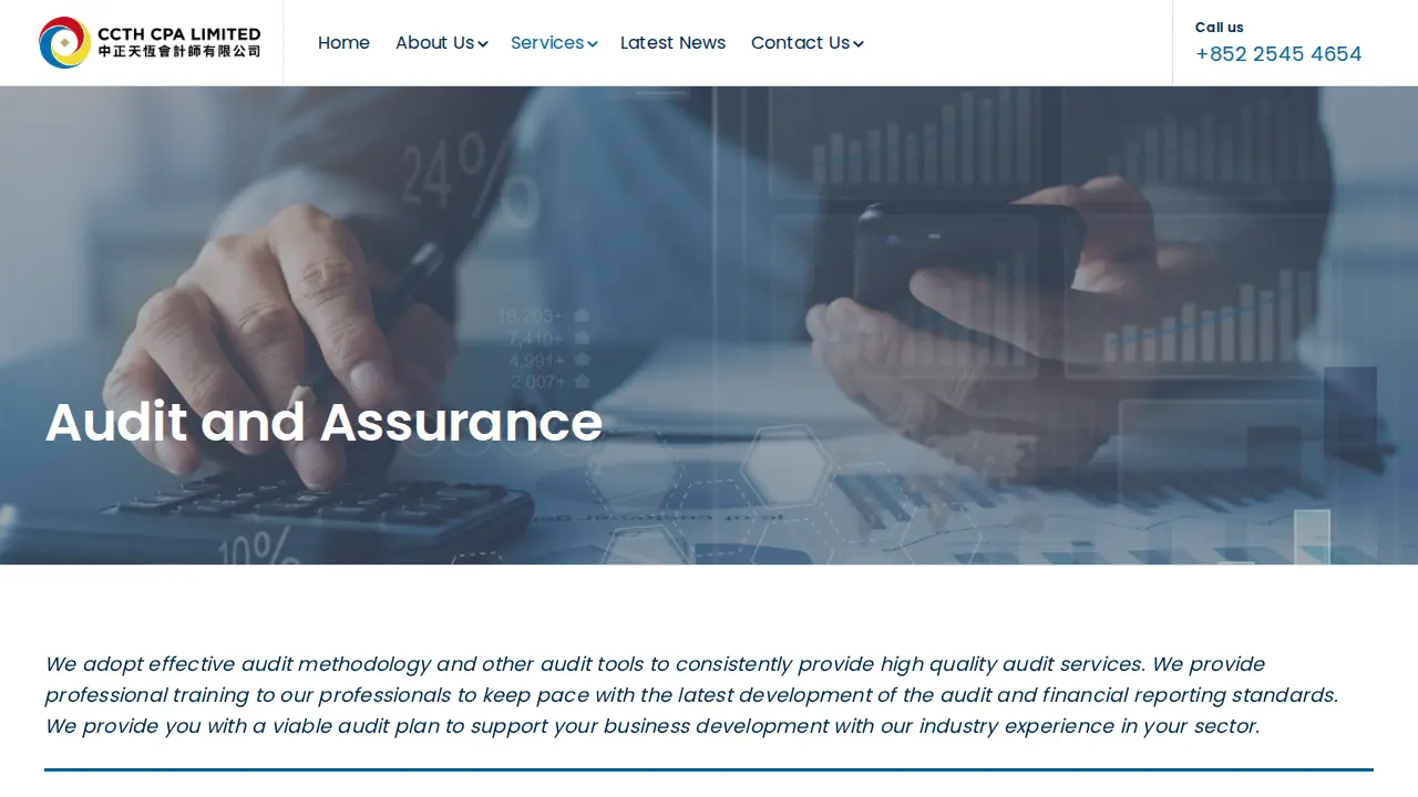 CCTH CPA Limited page