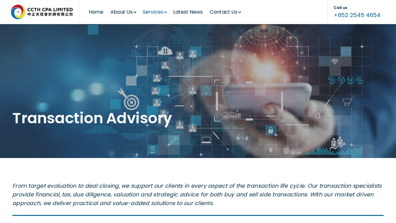 CCTH CPA Limited page