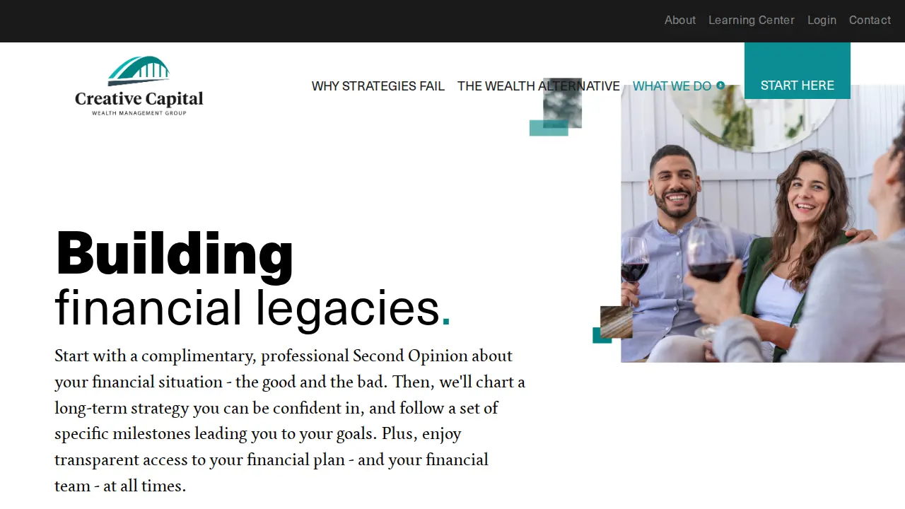 Creative Capital Wealth Management Group page