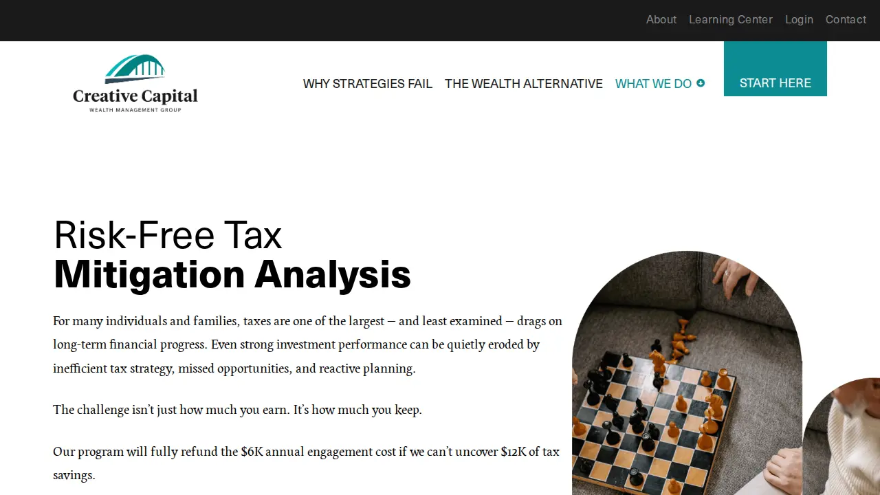 Creative Capital Wealth Management Group page