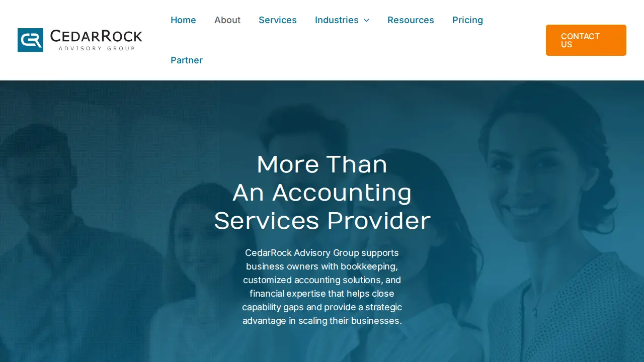 CedarRock Advisory Group page