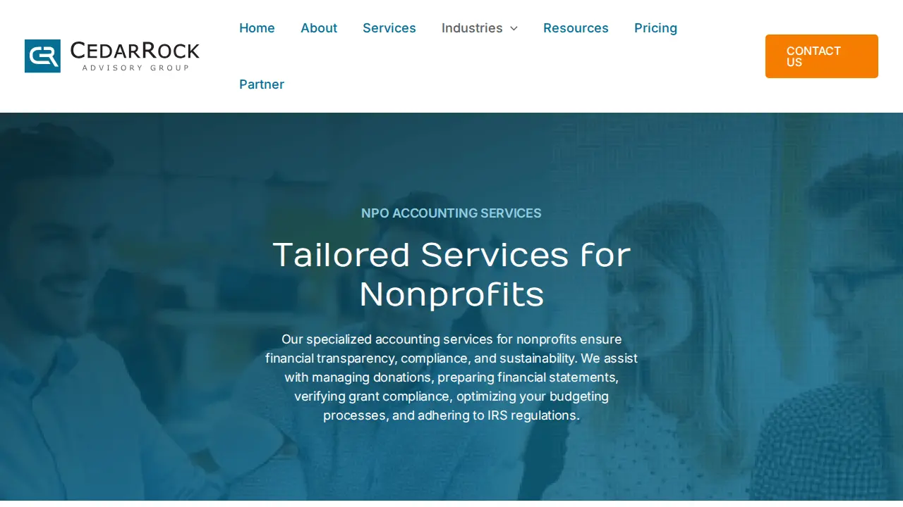 CedarRock Advisory Group page