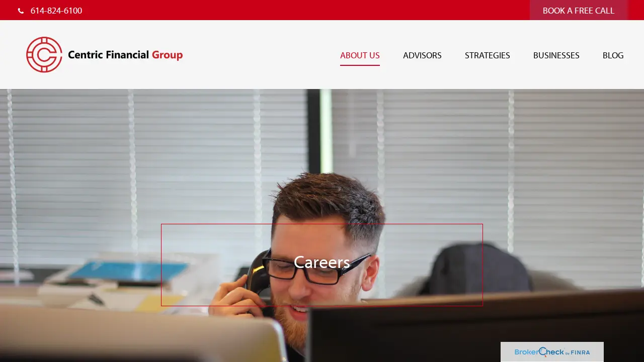 Centric Financial Group page