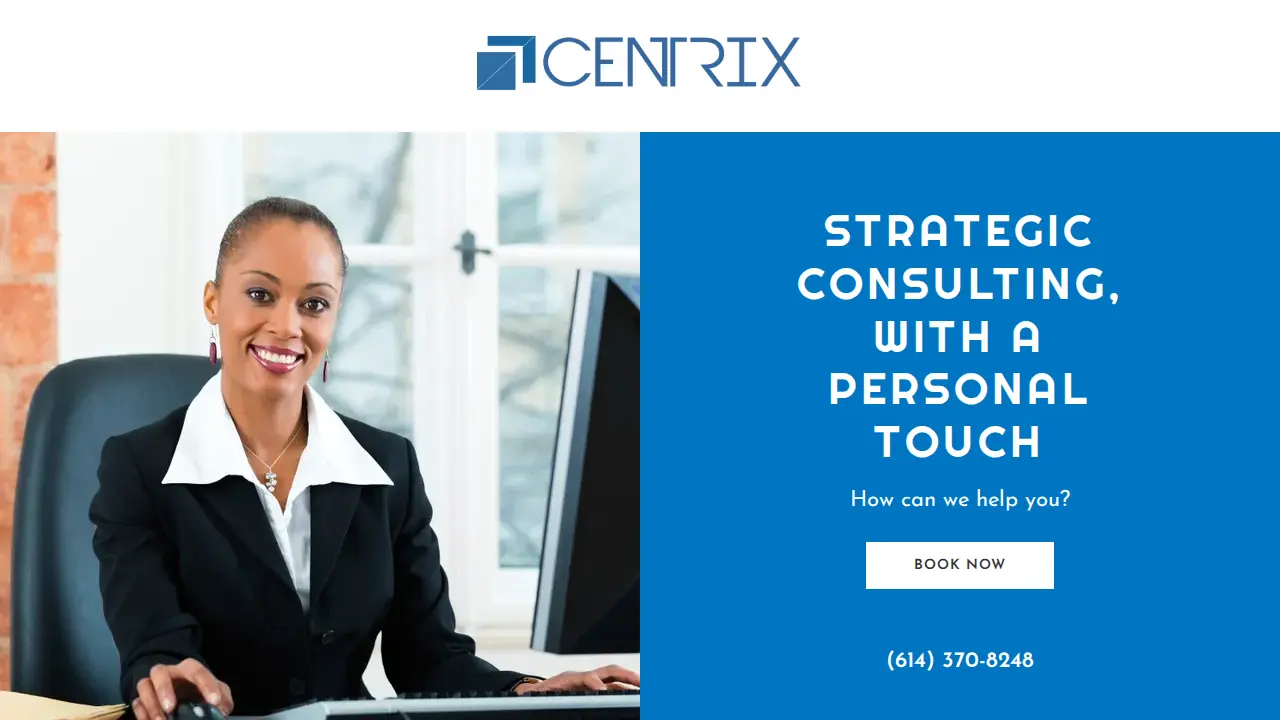Centrix Strategic Consulting website