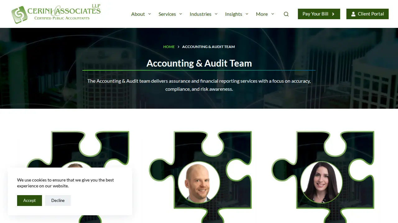 Cerini & Associates page