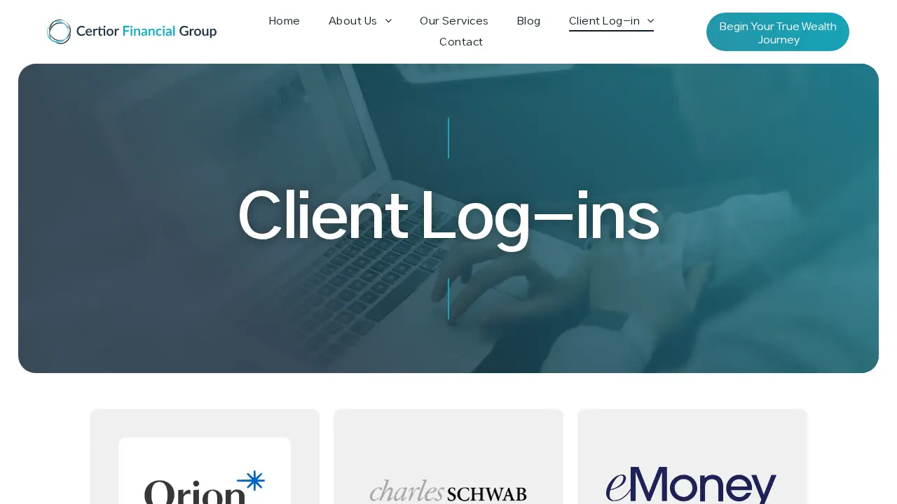 Certior Financial Group page