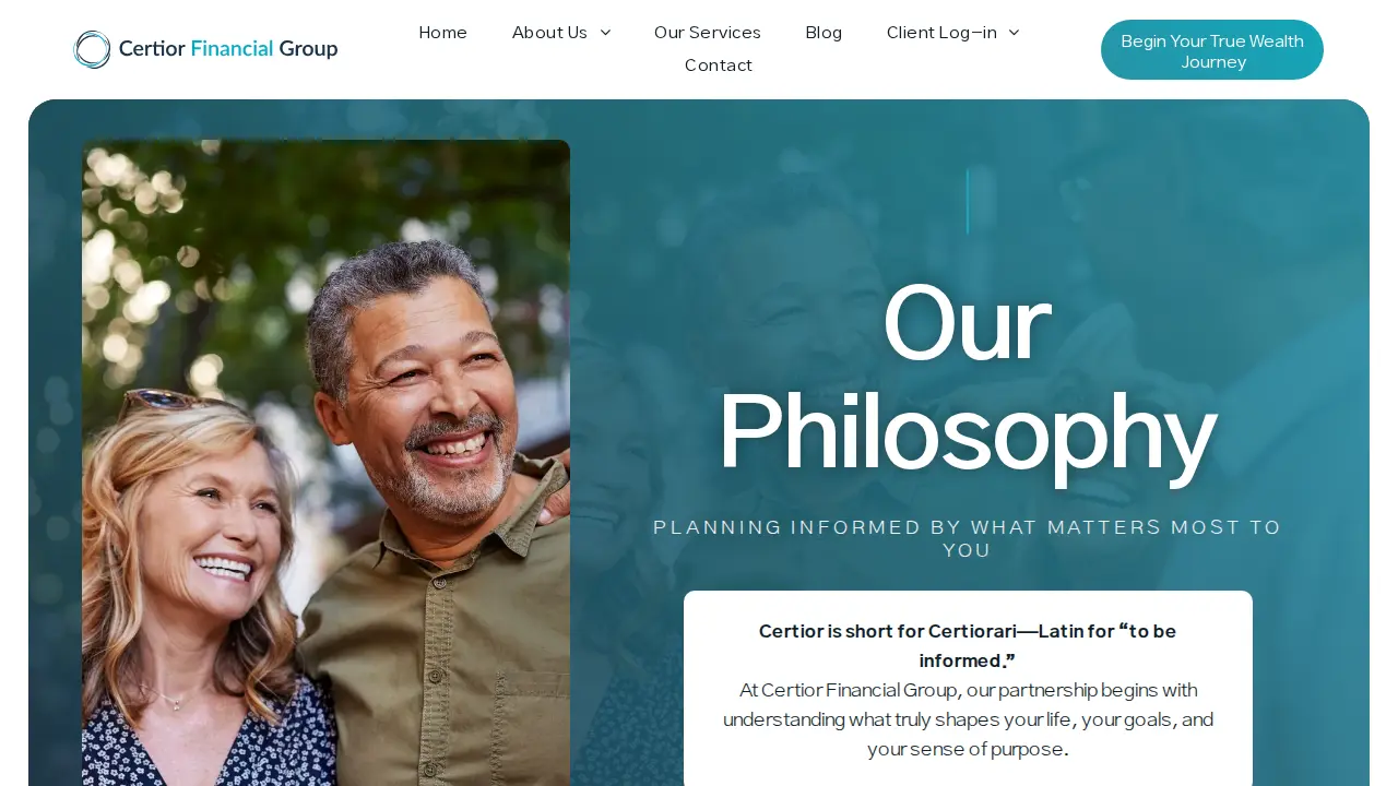 Certior Financial Group page