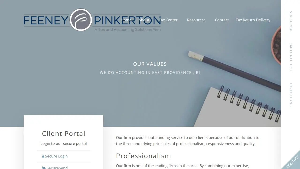 Feeney Pinkerton LLC page