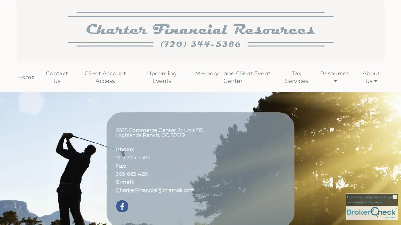 Charter Financial Resources
