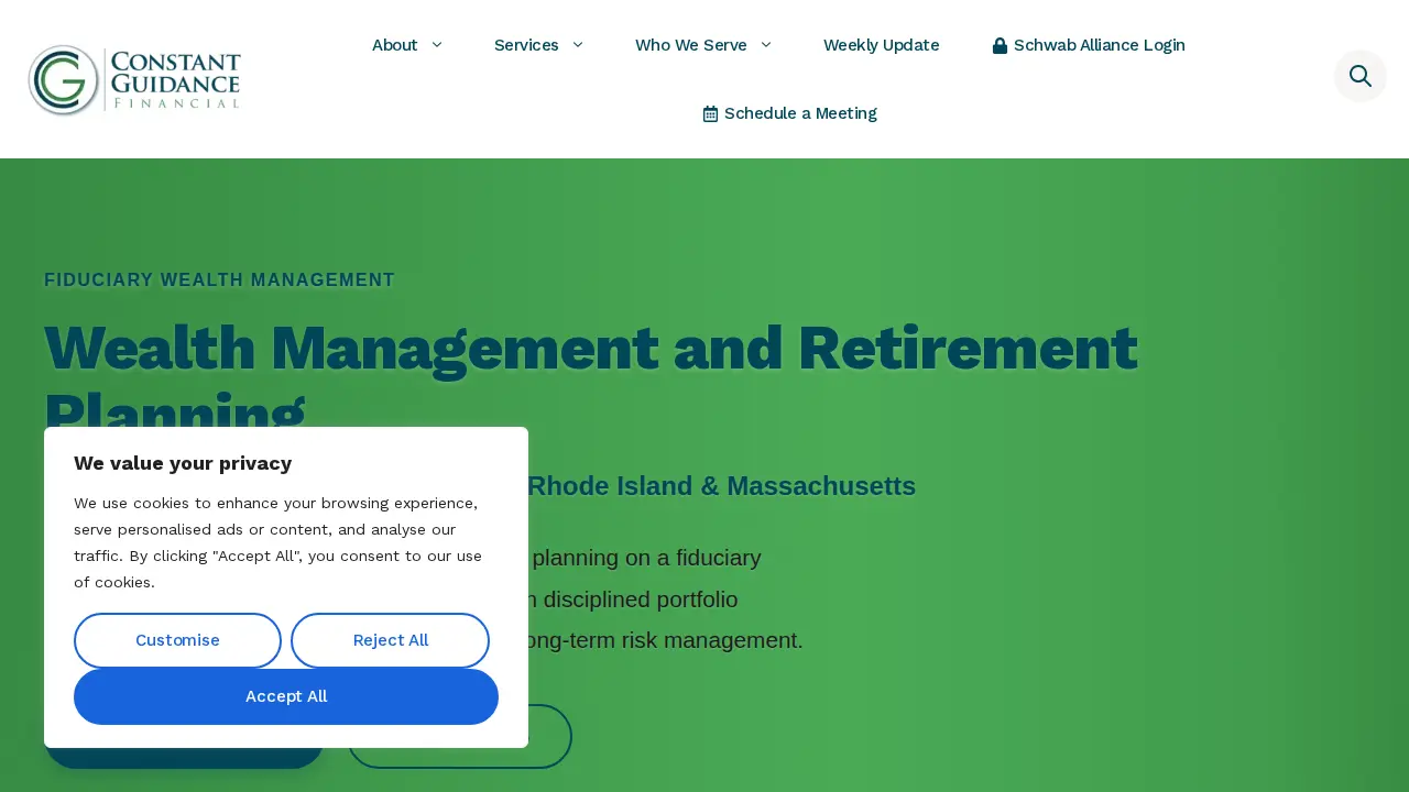 Constant Guidance Financial - Mitch Zides, CFA, CFP