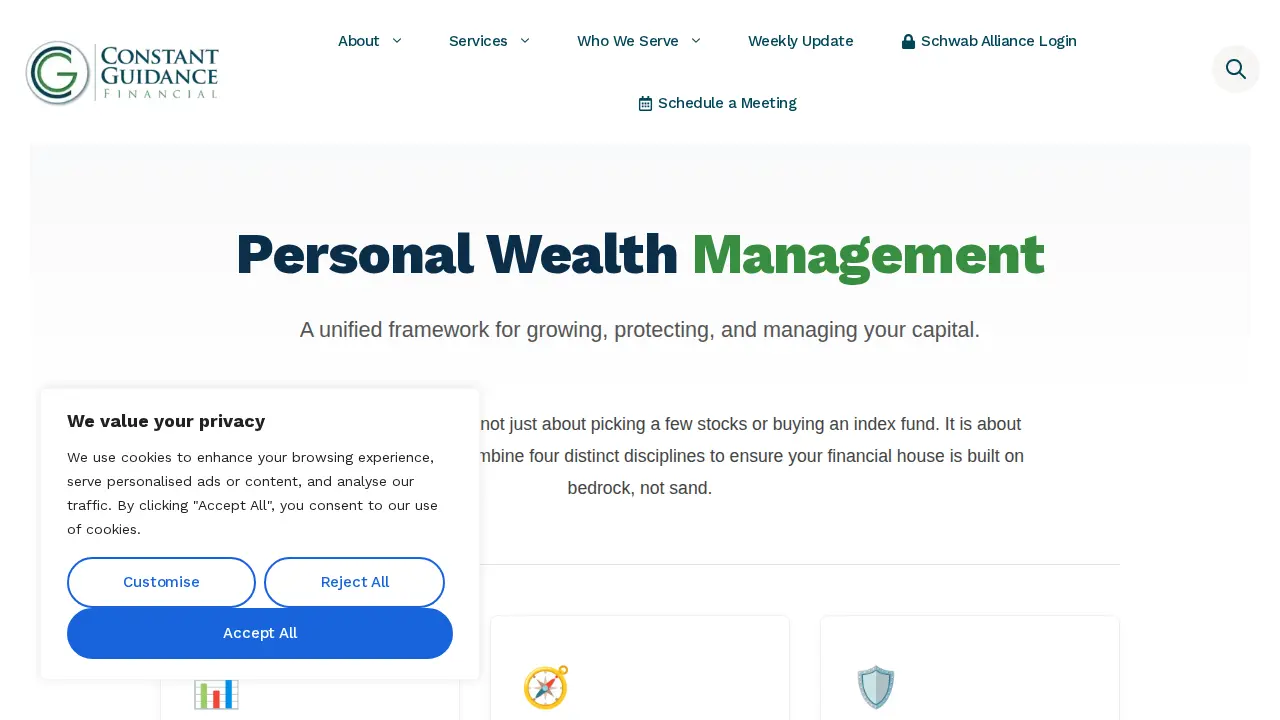 Constant Guidance Financial - Mitch Zides, CFA, CFP page