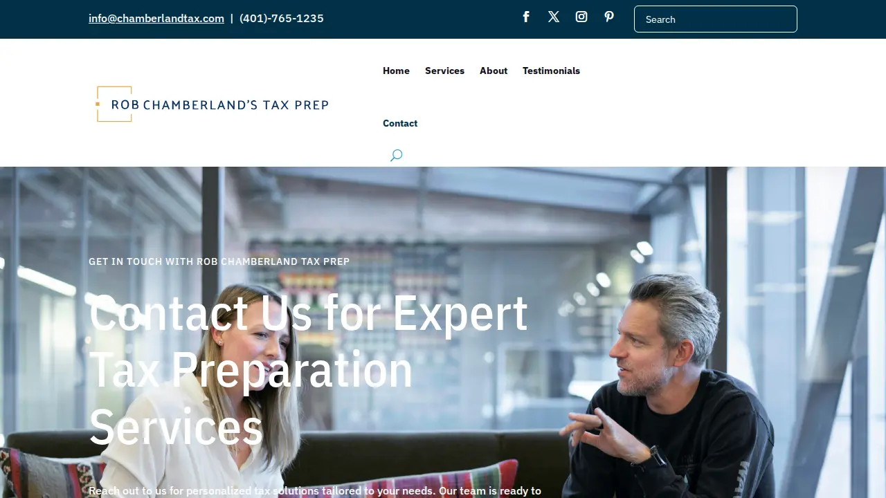 Rob Chamberlands Tax Prep Ltd page