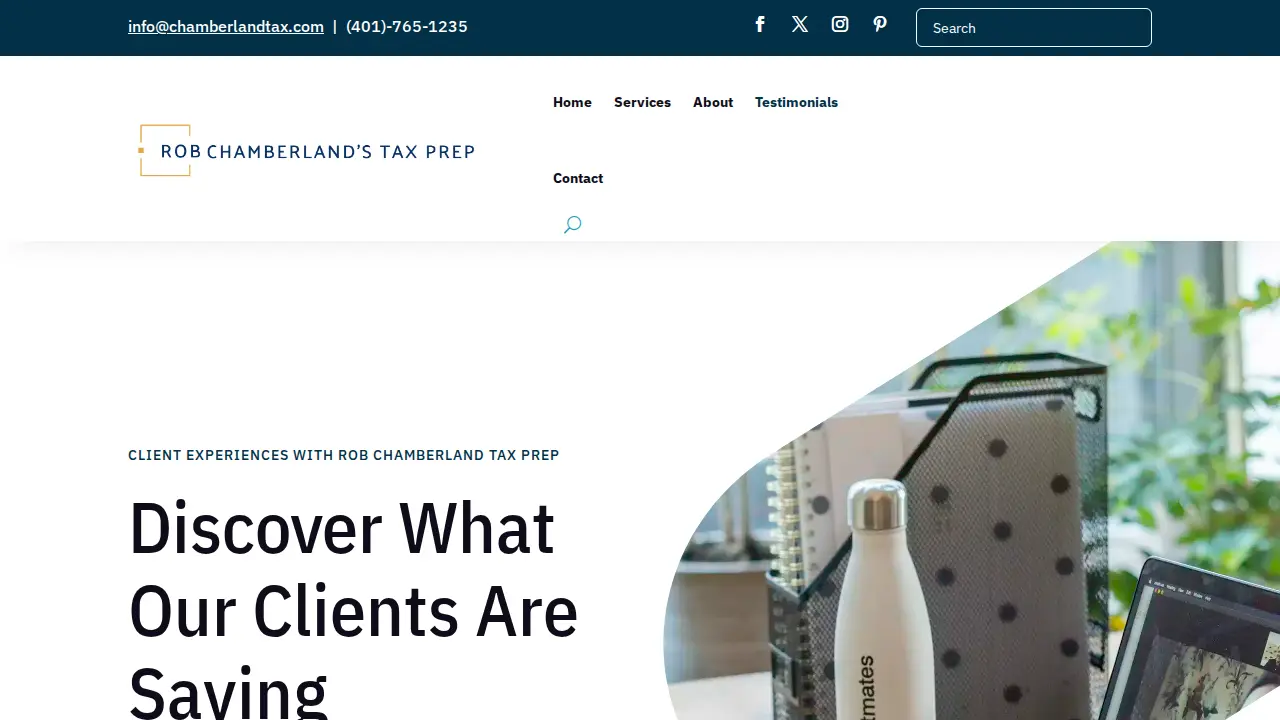 Rob Chamberlands Tax Prep Ltd page