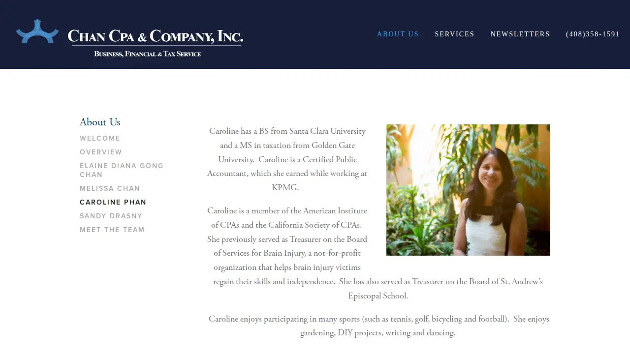 Chan CPA & Company, Inc. page
