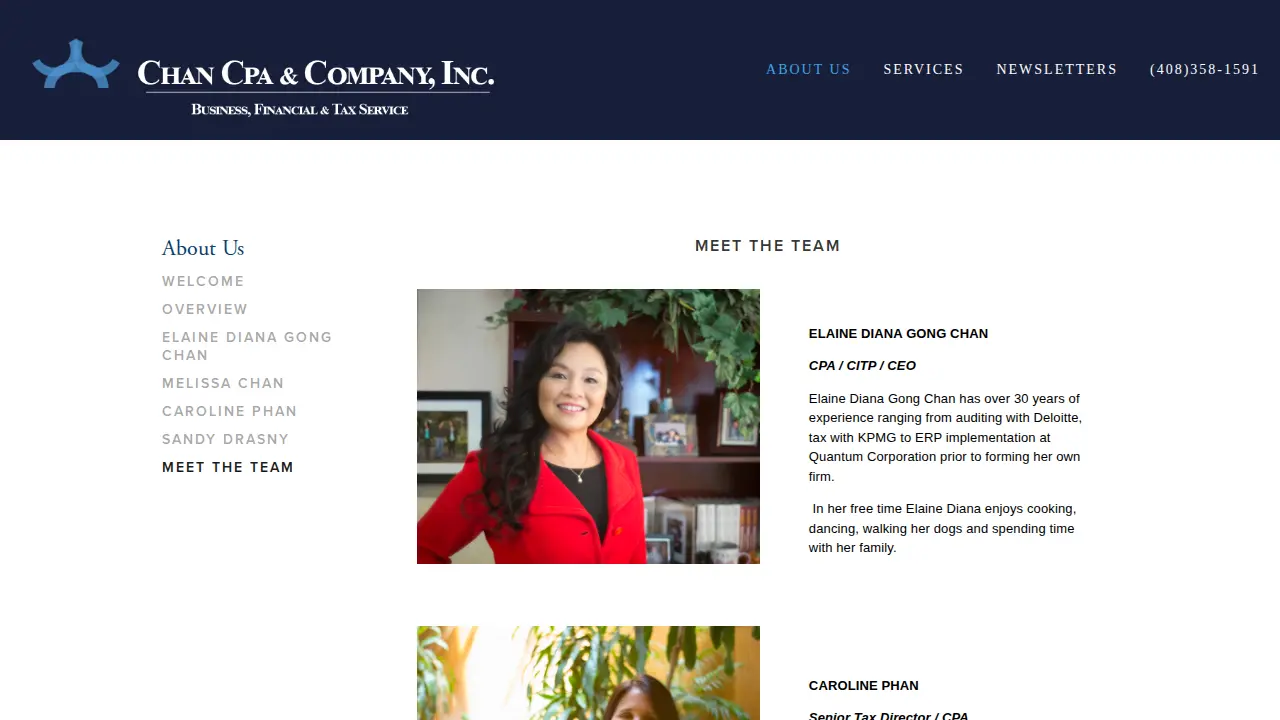 Chan CPA & Company, Inc. page