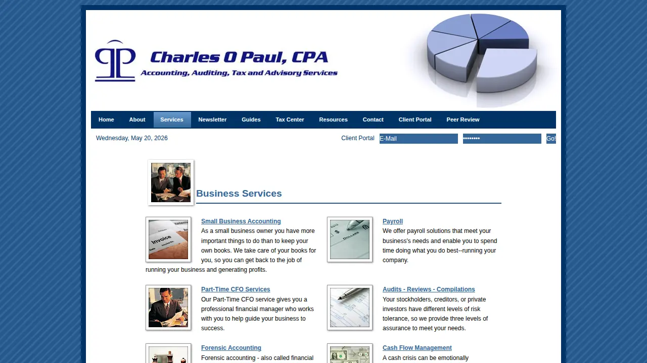 charles paul cpa page