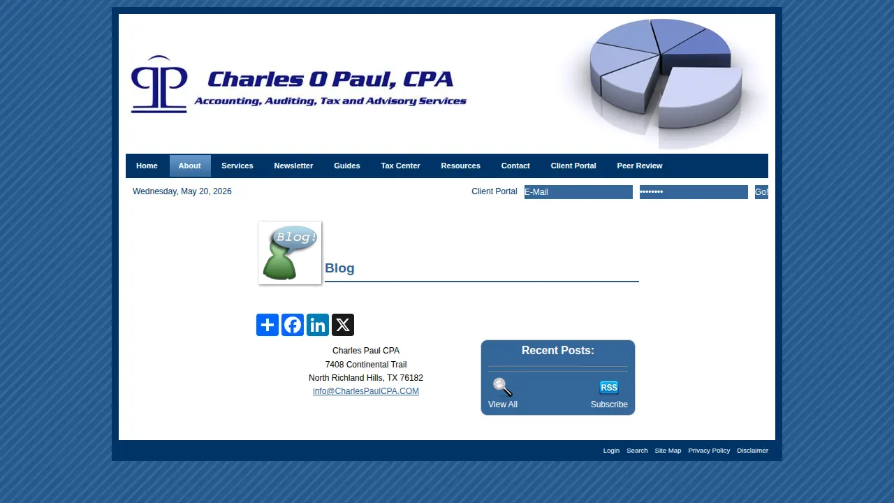 charles paul cpa page