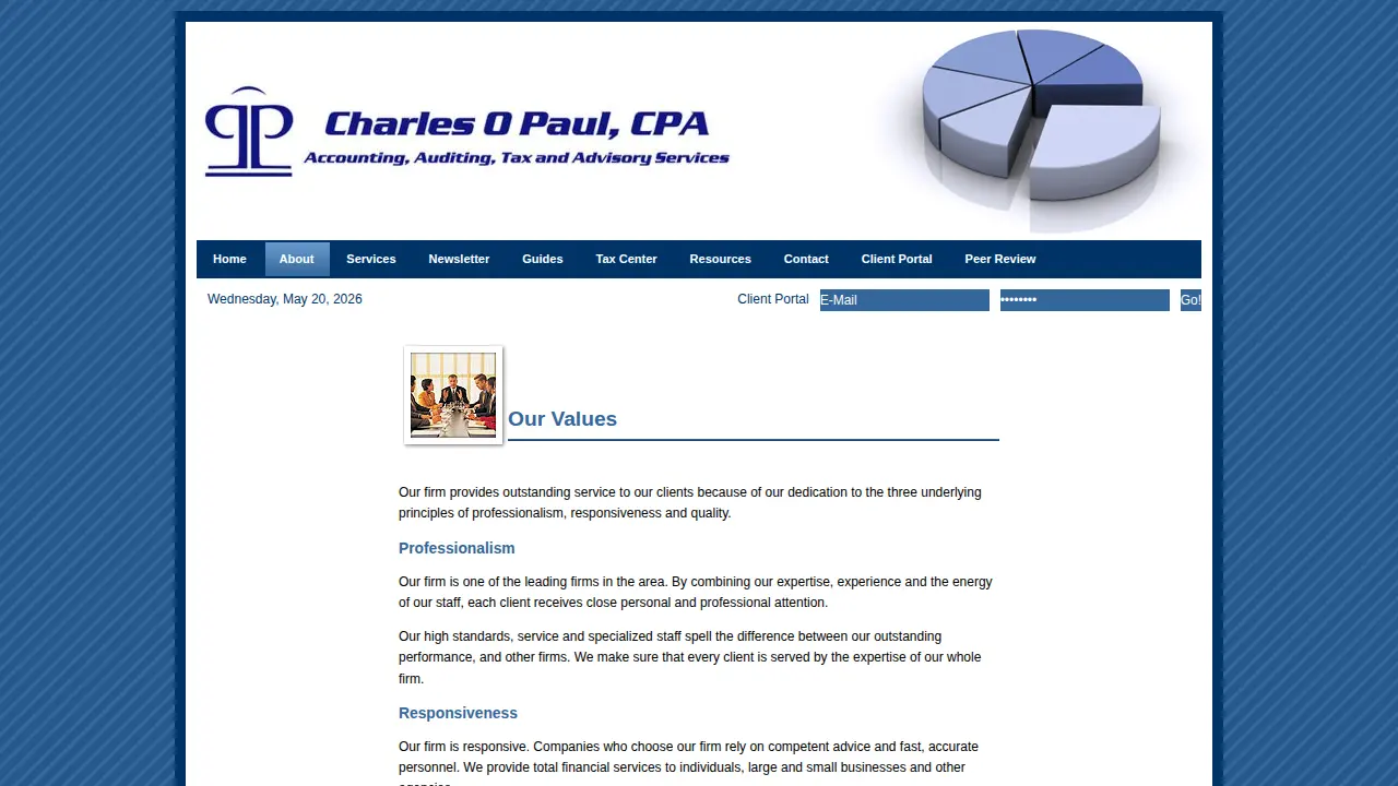 charles paul cpa page