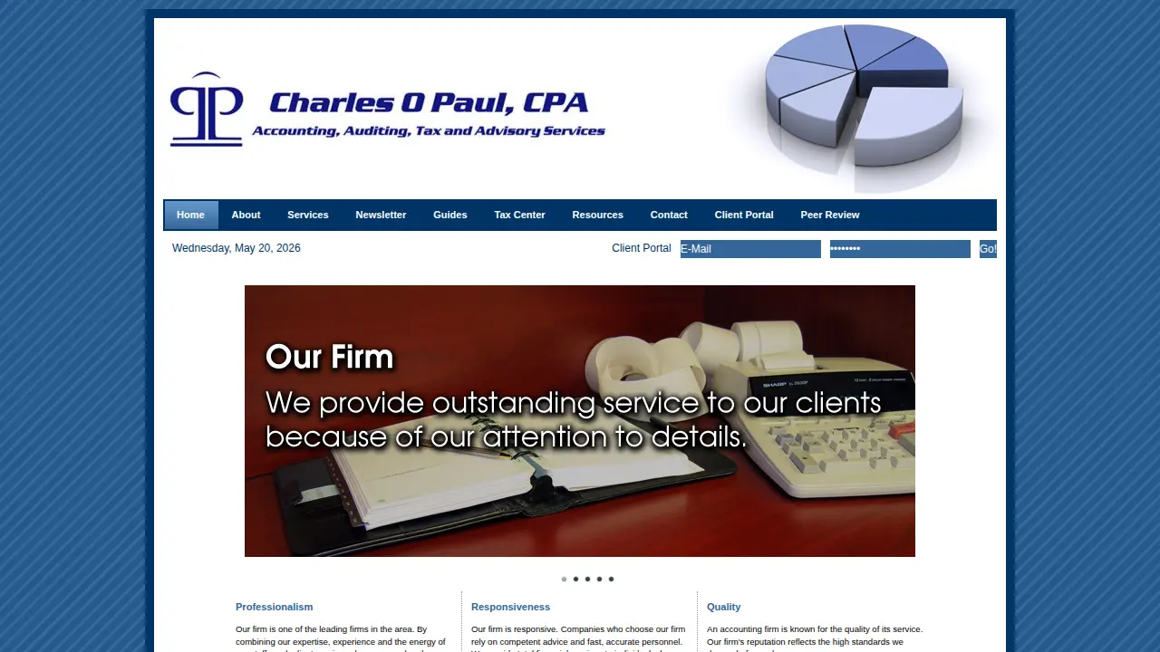 charles paul cpa page