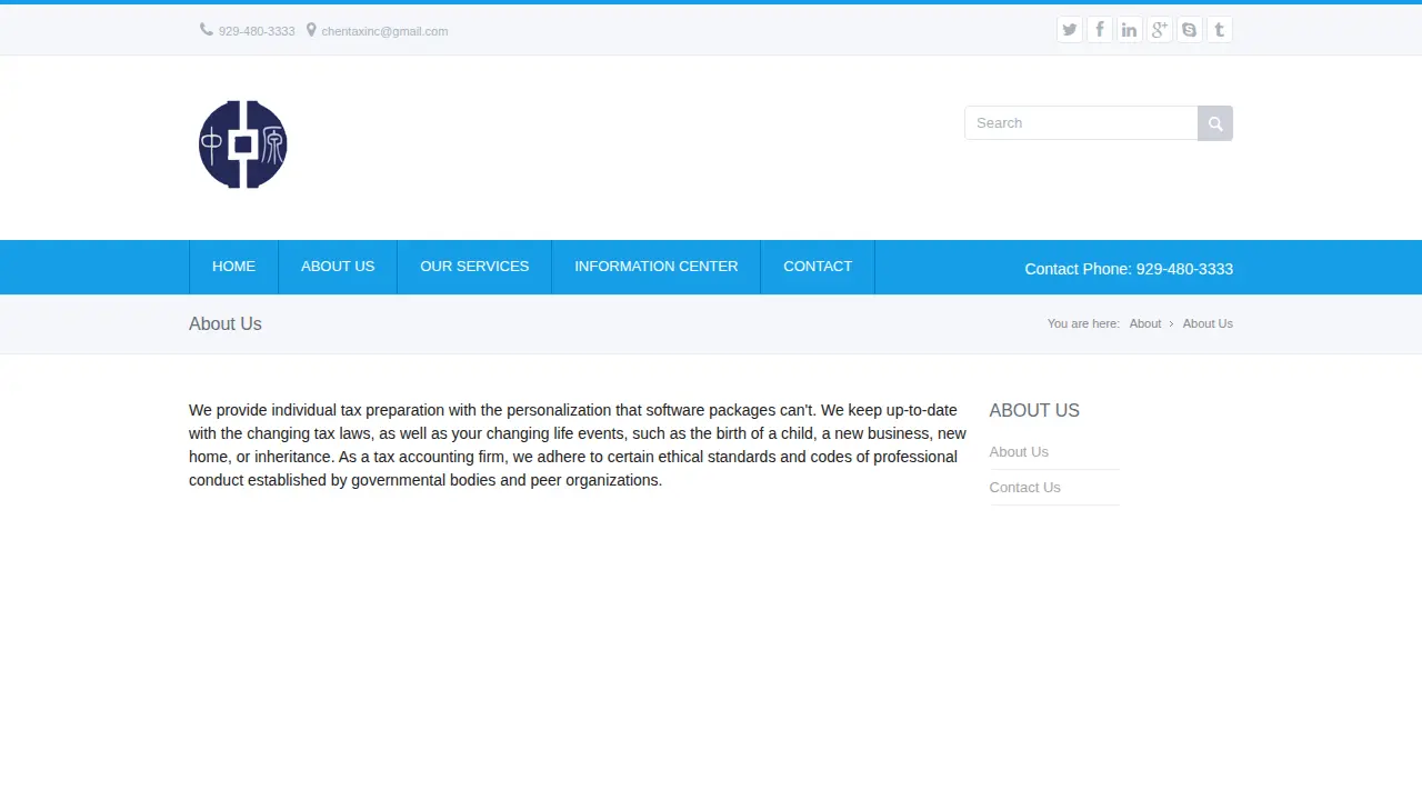 Chen Tax & Accounting Inc page