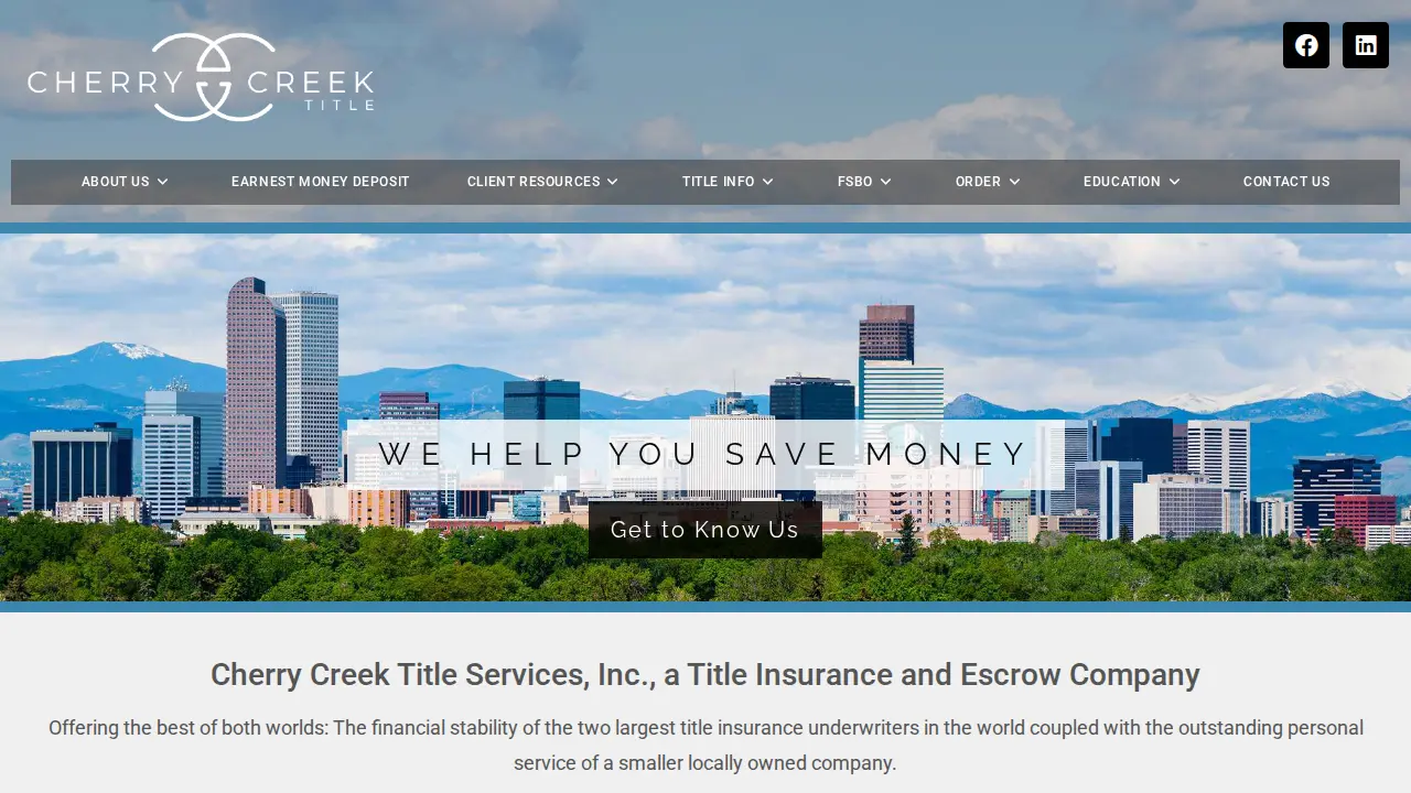 Cherry Creek Title Services, Inc.