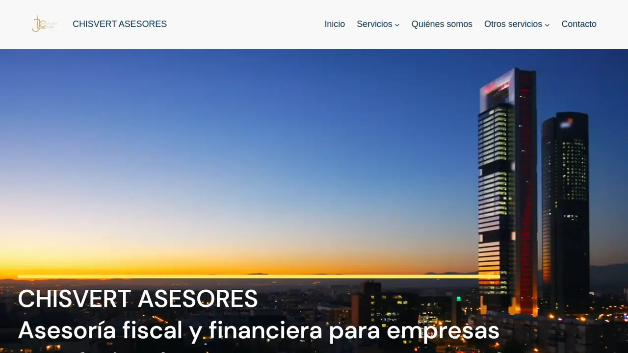 Chisvert - Asesoría Fiscal page