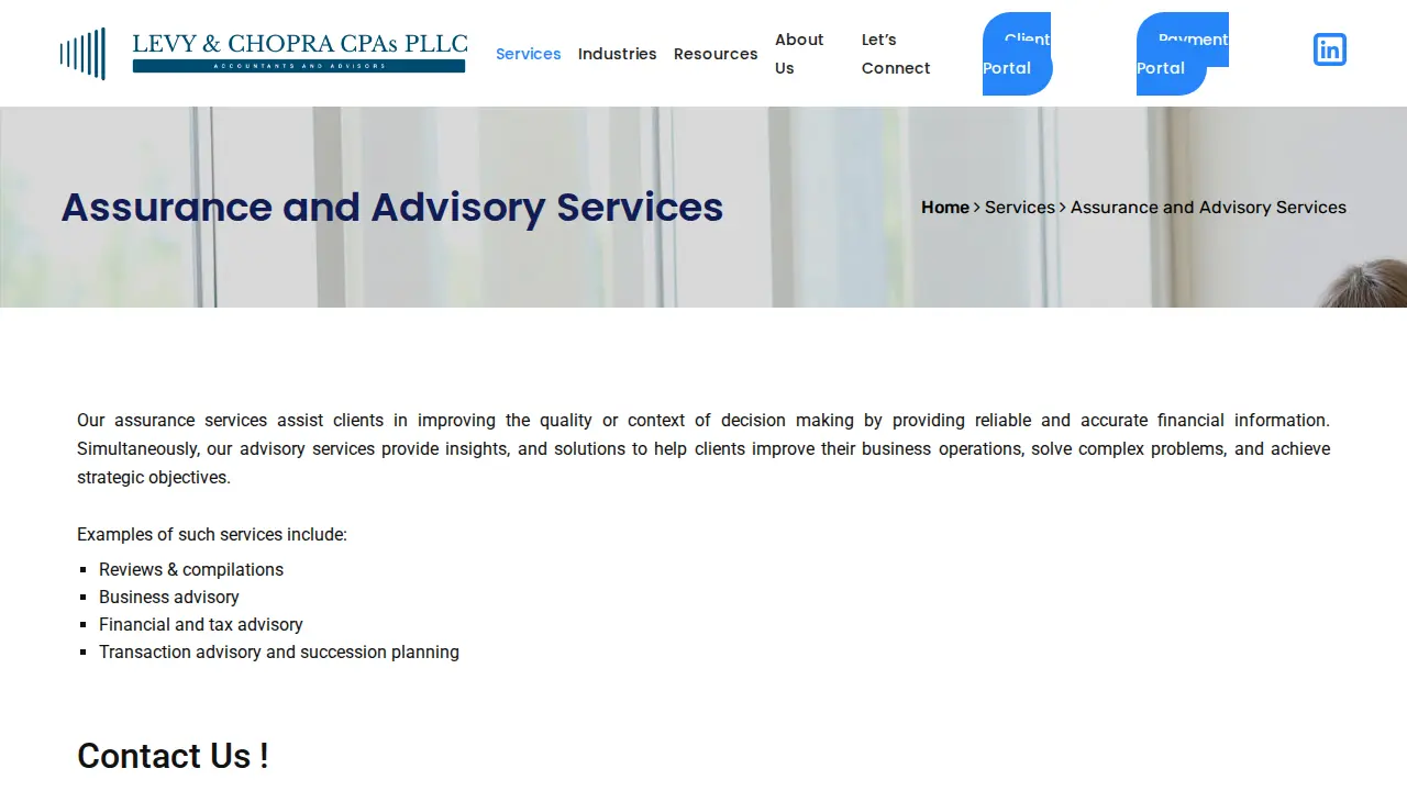 Anubhav Chopra CPA PC & Associates page