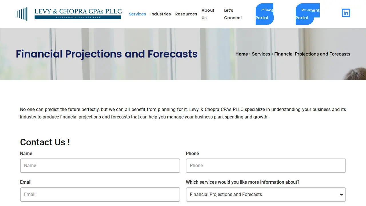 Anubhav Chopra CPA PC & Associates page