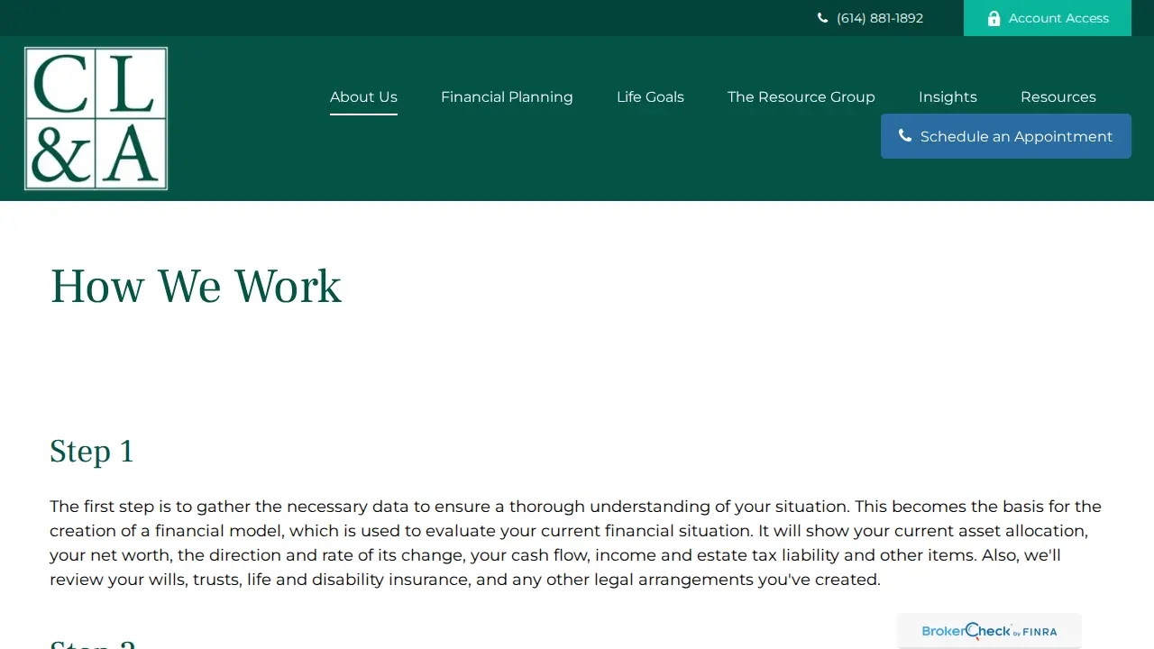 Christian Laver & Associates page