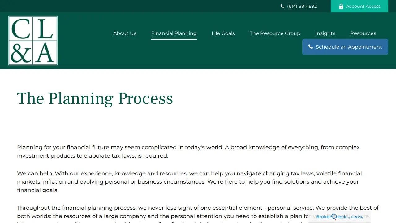 Christian Laver & Associates page