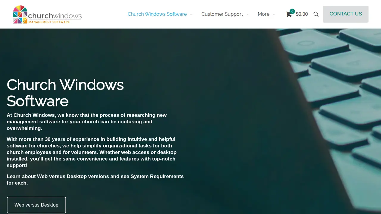 Church Windows Software (Computer Helper Publishing) page