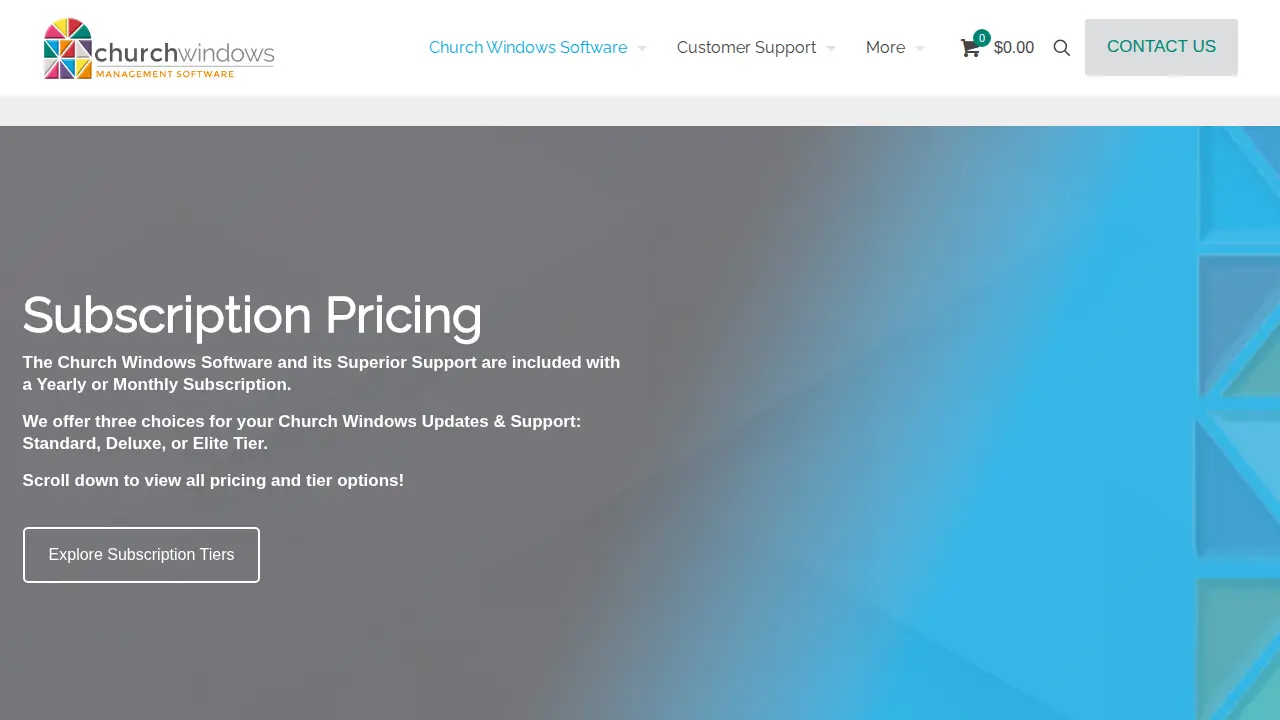 Church Windows Software (Computer Helper Publishing) page