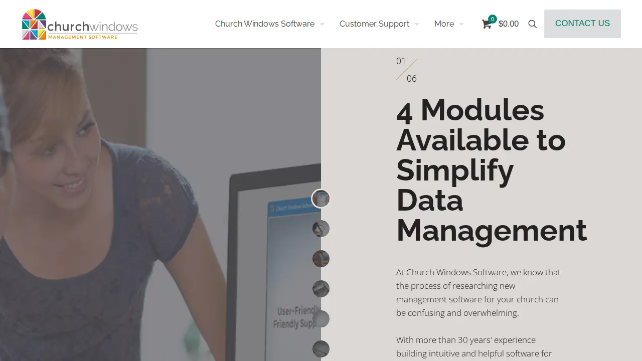 Church Windows Software (Computer Helper Publishing) website