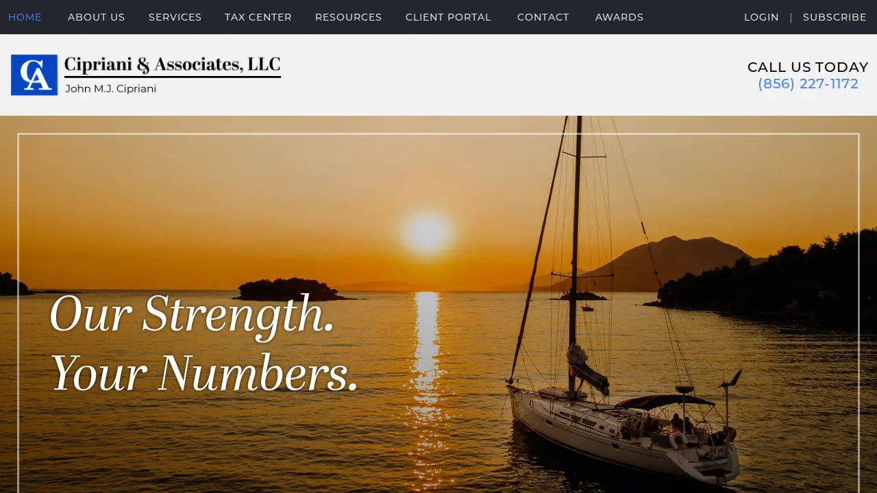 John M.J. Cipriani, CPA page