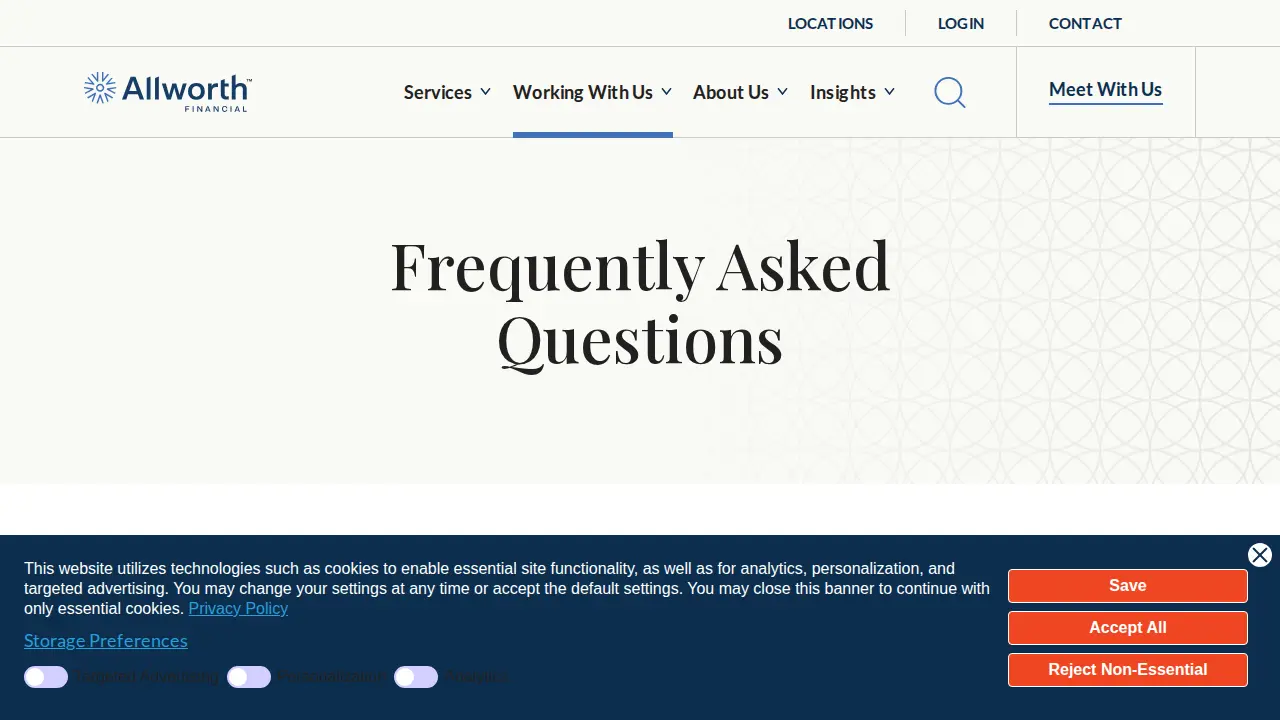 CFG Tax Services page
